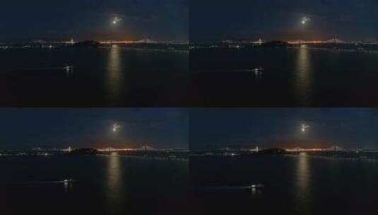 桥上的月亮高清在线视频素材下载