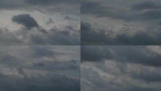 多云天气雨后天空阴天乌云延时云层天气变化高清在线视频素材下载
