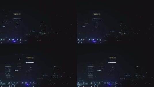 上海城市夜景高清在线视频素材下载