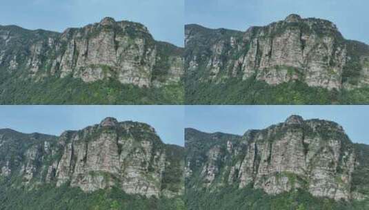 庐山风景区山峰岩石航拍山脉山丘山岭山陵高清在线视频素材下载