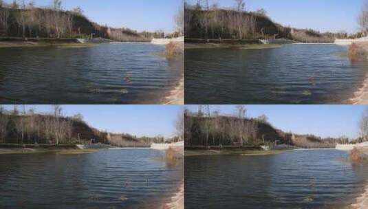 河流水面高清实拍高清在线视频素材下载