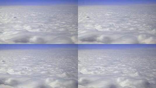 空中飞机上震撼航拍云海2高清在线视频素材下载