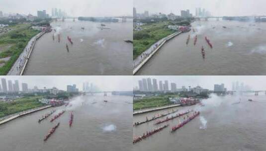 中国广东省广州市天河区车陂东圃景高清在线视频素材下载