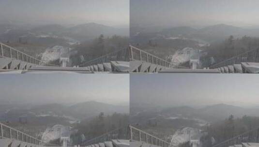 雪场远景2高清在线视频素材下载