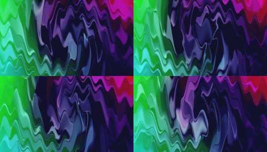 抽象彩色光泽波浪背景。抽象液体波浪背景。高清在线视频素材下载