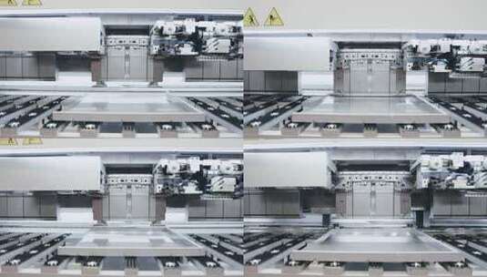 高科技工厂自动化加工钣金产品高清在线视频素材下载