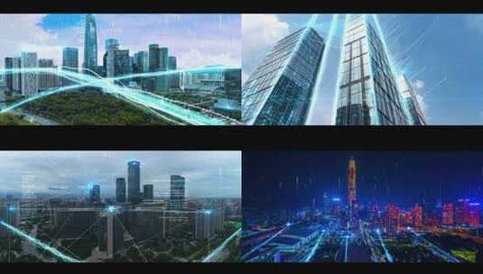 互联网5G智能科技城市高清AE视频素材下载