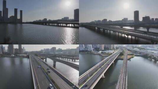 珠海昌盛大桥高清在线视频素材下载