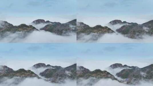 黄山云雾 仙境 云海 自然风光高清在线视频素材下载
