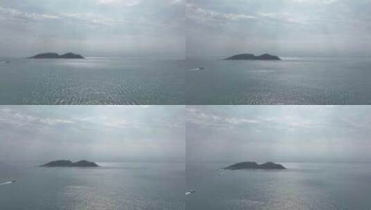 海南陵水分界洲岛航拍高清在线视频素材下载