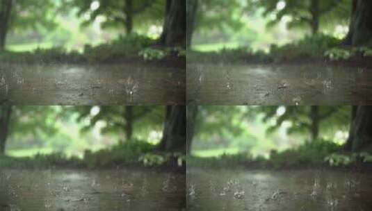 雨滴飞溅的超慢动作视频高清在线视频素材下载