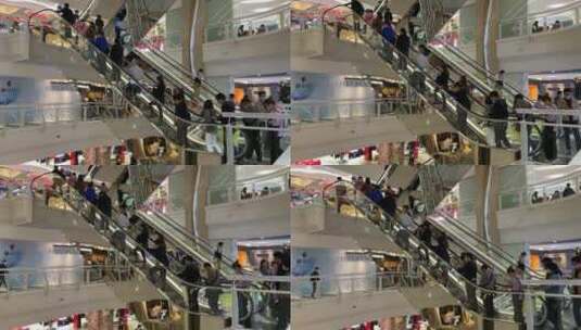 上海虹桥火车站人流进站出站4K实拍高清在线视频素材下载