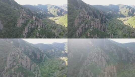 国家森林公园航拍4K高清在线视频素材下载
