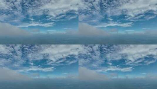 4K云上的天空高清在线视频素材下载