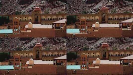埃及的修道院高清在线视频素材下载