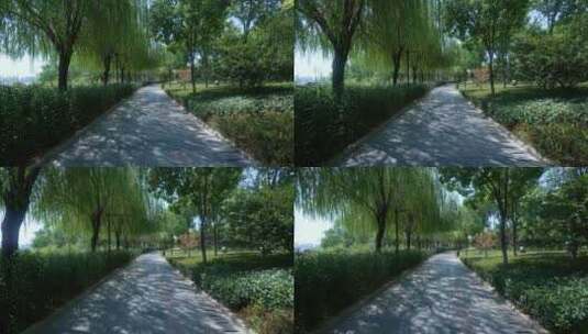 武汉汉阳江滩公园风景高清在线视频素材下载