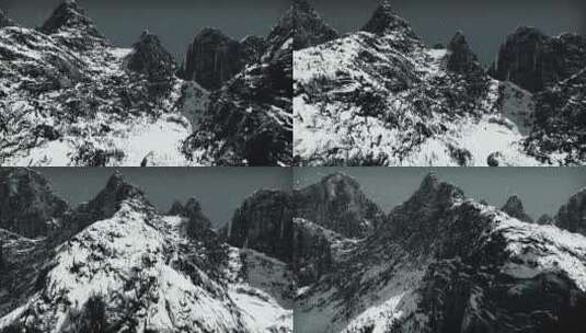 场景-山-雪山高清在线视频素材下载