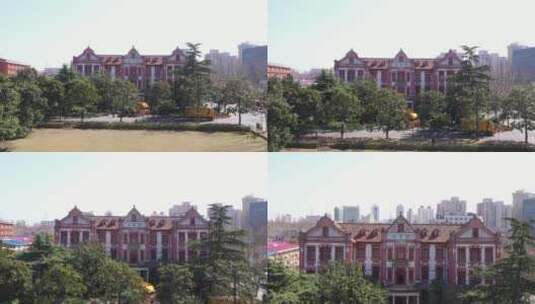 上海交通大学图书馆高清在线视频素材下载