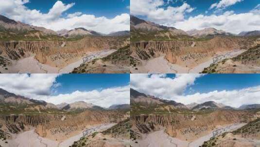 新疆大峡谷高清在线视频素材下载