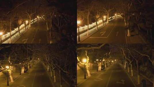 空无一人的街道高清在线视频素材下载