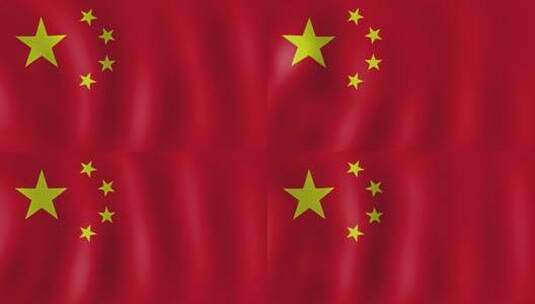 中国旗帜高清在线视频素材下载