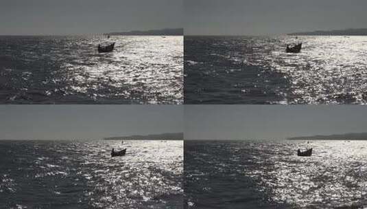 越南渔船4高清在线视频素材下载