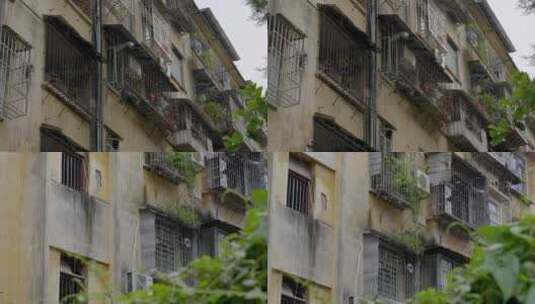 2023广州海珠区老房子老破小合集高清在线视频素材下载