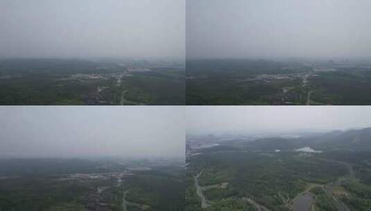 江苏南京牛首山景区航拍高清在线视频素材下载