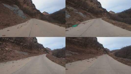 公路 车辆 行驶 移动 道路 自然风景高清在线视频素材下载