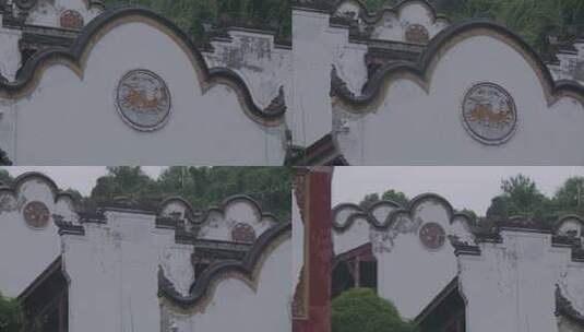 湖北宜昌屈原祠地拍高清在线视频素材下载