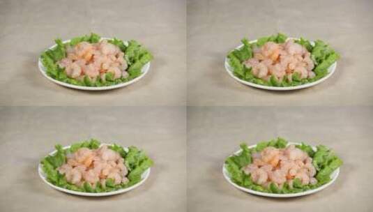 海鲜虾仁 (1)高清在线视频素材下载