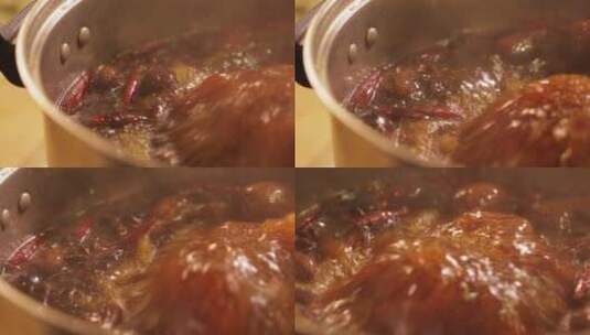 沸腾的底料卤汁汤汁 (17)高清在线视频素材下载