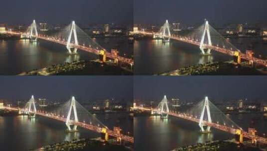 【精品】海口世纪大桥4k高清航拍素材高清在线视频素材下载