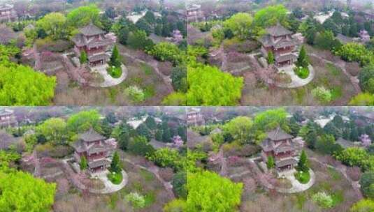 西安青龙寺高清在线视频素材下载
