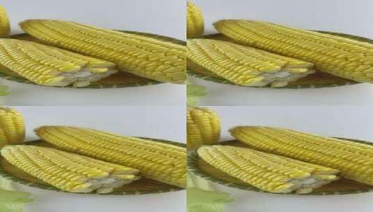 玉米棒4K实拍视频高清在线视频素材下载