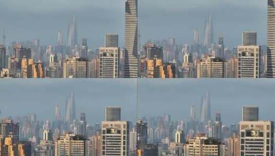 上海航航拍空镜高清在线视频素材下载