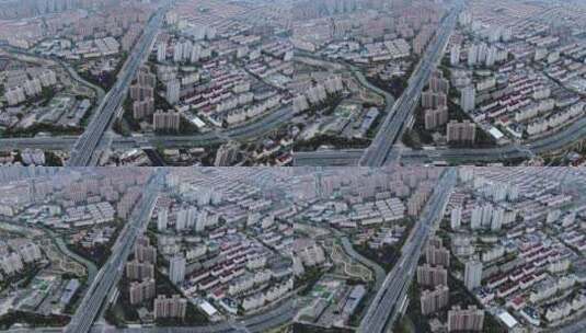 上海城市街区影像高清在线视频素材下载