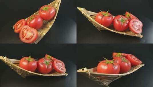 营养番茄西红柿高清在线视频素材下载