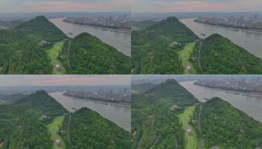 湖北宜昌·磨基山森林公园高清在线视频素材下载