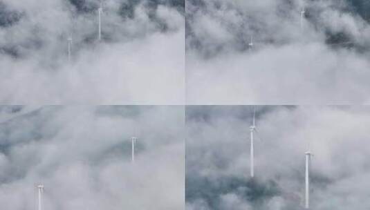 【风能发电合集】大气基建国家建设风能发电高清在线视频素材下载