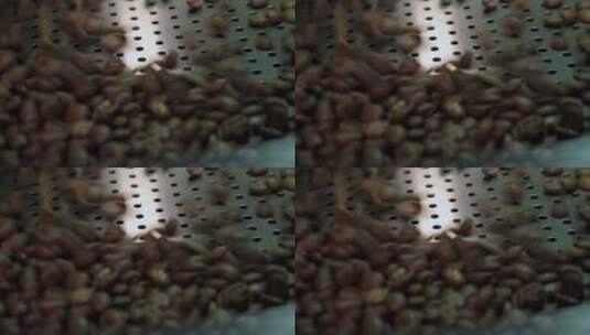 咖啡豆加工高清在线视频素材下载
