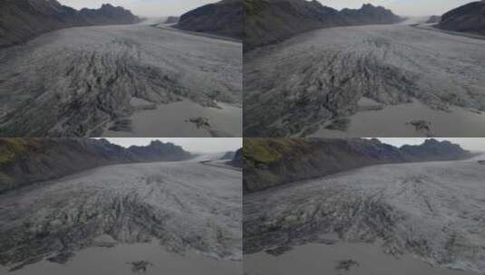 冰岛冰川的美丽高清在线视频素材下载