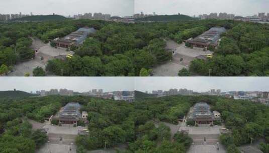 江苏徐州汉文化园航拍高清在线视频素材下载