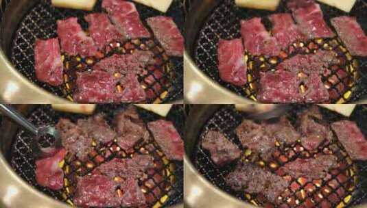 烤牛排 煎牛排 烤肉素材高清在线视频素材下载