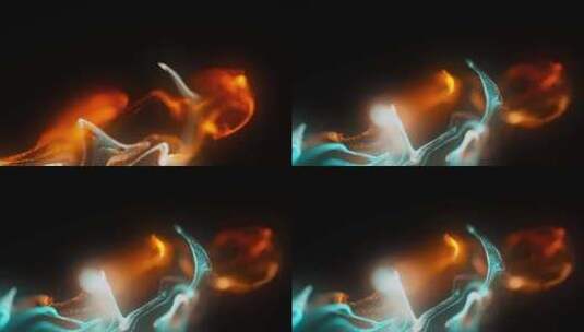 流动粒子动画背景高清在线视频素材下载