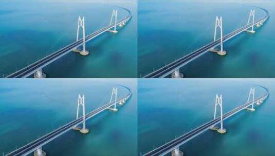 港珠澳大桥-6高清在线视频素材下载