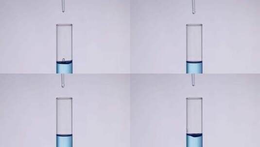 医疗生物实验仪器滴入液体高清在线视频素材下载