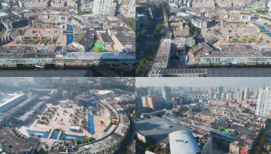宁波市天一广场城市环境 合集高清在线视频素材下载