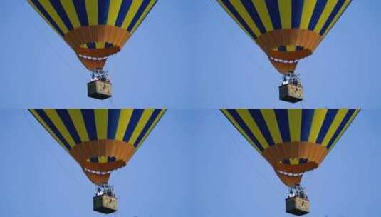 西双版纳热带植物园-热气球高清在线视频素材下载
