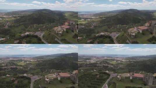 葡萄牙，帕尔梅拉市鸟瞰图01高清在线视频素材下载